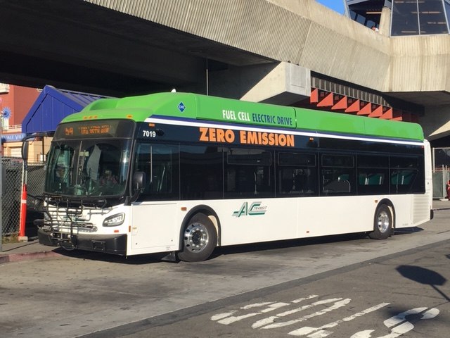 File:AC Transit bus 7019 at Fruitvale BART on the 54 line.jpg