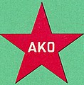 Étoile rouge des boîtes soviétiques de Crabe royal du Kamtchatka