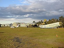 A4-228 at Caboolture (2021). AU-Qld-Caboolture-Airport with Caribou-2021.jpg