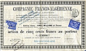 illustration de Compagnie franco-algérienne