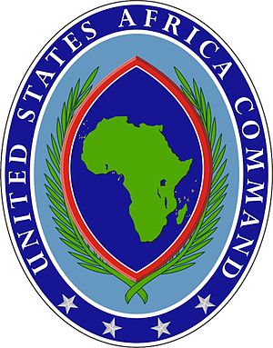 English: Seal of the United States Africa Comm...