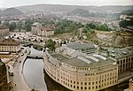 Borås Wäfveri vid Viskan på foto från 1944.