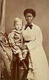 ילד והאומנת שלו, ברזיל 1874