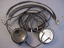Brandes radio headphones, circa 1920 Brandes Superior Matched Tone c. 1919-21.jpg