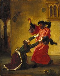 Дезмодена проклета од оца (-{Desdemona maudite par son père}-), око 1850–1854, Бруклински музеј