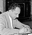Bruno Pontecorvo in de jaren vijftig van de 20e eeuw overleden op 24 september 1993