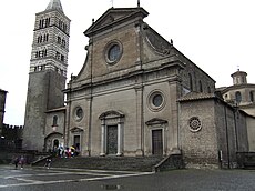 La cathédrale de Viterbe.