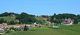 The centre of the village of Balansun