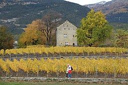 Château de Muzot, nära Veyras