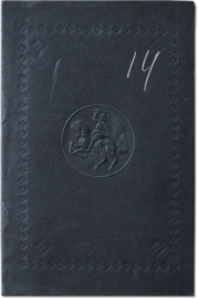 Вокладка пашпарта грамадзяніна БНР 1918-1919 гадоў.