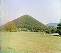Monte Uspenski en Dagomys a principios del siglo XX. Serguéi Prokudin-Gorski.