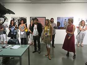 Une exposition lors du Delémont'BD de 2017.
