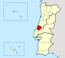 Diecéze Leiria-Fátima na mapě