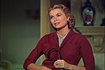 English: Screenshot of Grace Kelly from the tr...