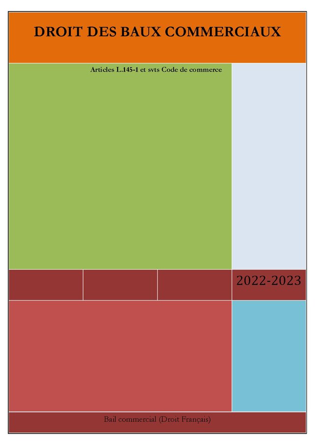 Description de l'image Droit des Baux Commerciaux (2022-2023).pdf.
