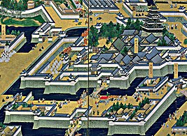 Kastel Edo, Abad ke-17