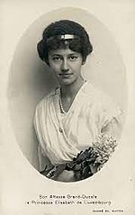 Miniatura para Isabel de Luxemburgo (1901-1950)