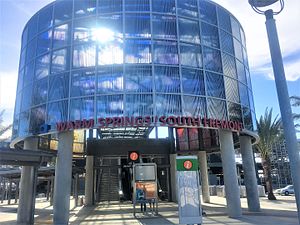 Entrance of Warm Springs South Fremont Station.jpg