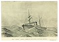 Почтовый корабль Лаура, доставлявший почту из Дании на Фареры и в Исландию, 1898 год