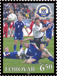 A feröeri labdarúgó-válogatott egyik mérkőzése