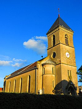 Sint- Petrus en Pauluskerk in Guermange / Germingen