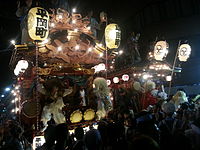 Hachioji Festival floats