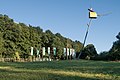 Hanover, sculpture behind the HDI-Arena