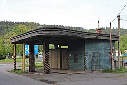 bývalá čerpací stanice, foto 2018