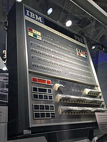 IBM 709 front panel at the Computer History Museum IBM 709 front panel at CHM.agr.jpg