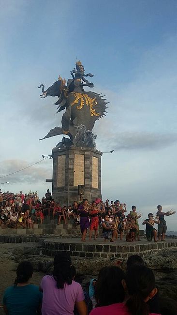 Patung Gajah Mina - Icon Pantai Pererenan