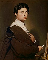 Biographie :  David - Ingres - Gros 200px-Ingres,_Self-portrait