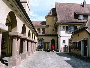 Une partie de l'ancien cloître du Prieuré de Thierenbach