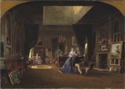 Karel XV syn atelier, 1862