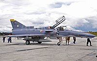 コロンビア空軍のクフィルTC10