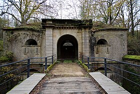 L'entrée du fort de Peigney.