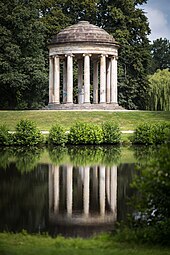 Leibniztempel monument Georgengarten Nordstadt Hannover Germany