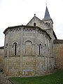 Le chevet de l'église (oct. 2008)