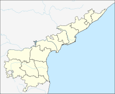 ധ്യാനബുദ്ധപ്രതിമ (അമരാവതി) is located in Andhra Pradesh