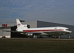 Trans World Airlinesin L-1011 TriStar