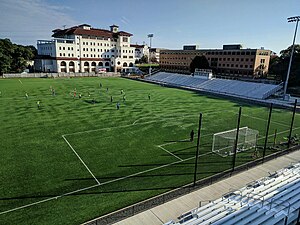 Der MSU Soccer Park at Pittser Field im Dezember 2016