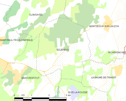 Solérieux - Localizazion