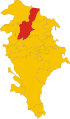 Collocatio finium Municipii Leontinorum Caroli in Provincia Regionali Syracusana.