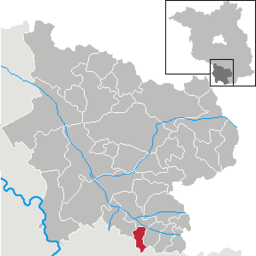 Läget för kommunen Merzdorf i Landkreis Elbe-Elster