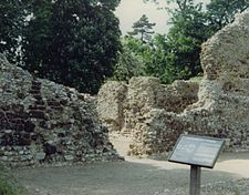 Remains of the Saxon cathedral at North Elmham NorthElmhamCathedral.jpg