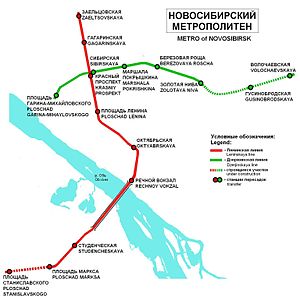 Metro sareak 2011an zuen itxura erakusten duen mapa.