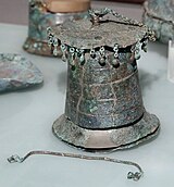 Coupe à pendentifs de la tombe A. Casa Nochera, Casale Marittimo.