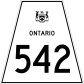 Highway 542 shield