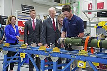 President Joe Biden at the Lockheed Martin Facility in Troy, Alabama, May 3, 2022 P20220503AS-1222 (52144401420).jpg