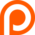The orange logo of Patreon