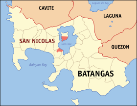 Lokasyon na San Nicolas